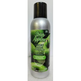 Smoke Odor Exterminator 198 gm/ 7 oz Large Spray Sour Applez 7oz Can 1 Pack., Assorted