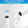 25 Pack 5ml Luer Lock Syringe with Cap-Syringes Sterile Individually