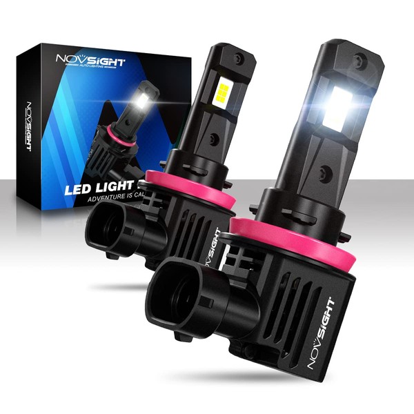 Novsight H11, H8, H9, H16 LED Headlights, Fog Lamp, 55W