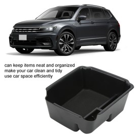 Keenso Organizador de Consola Central para Taos 2022+,Caja de Almacenamiento para Reposabrazos Accesorios Taos 2022+