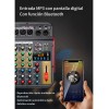 Genéric Audio Consola Mezclador Bluetooth Usb Mixer De 6 Canales