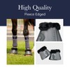 LeMieux Fleece Rubber Bell Overreach Horse Boots - Over Reach