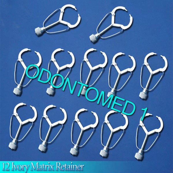 ODM 12 Ivory Matrix Retainer Dental Instruments ODM