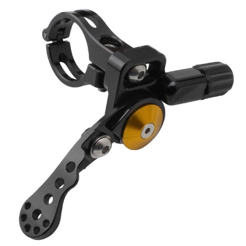 Mountain Bike Seatpost Dropper Remote Control Lever with 2 Keys