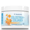 Colostrum Collagen Powder Hydrolyzed Peptide HydroPeach Gut Health Skin &