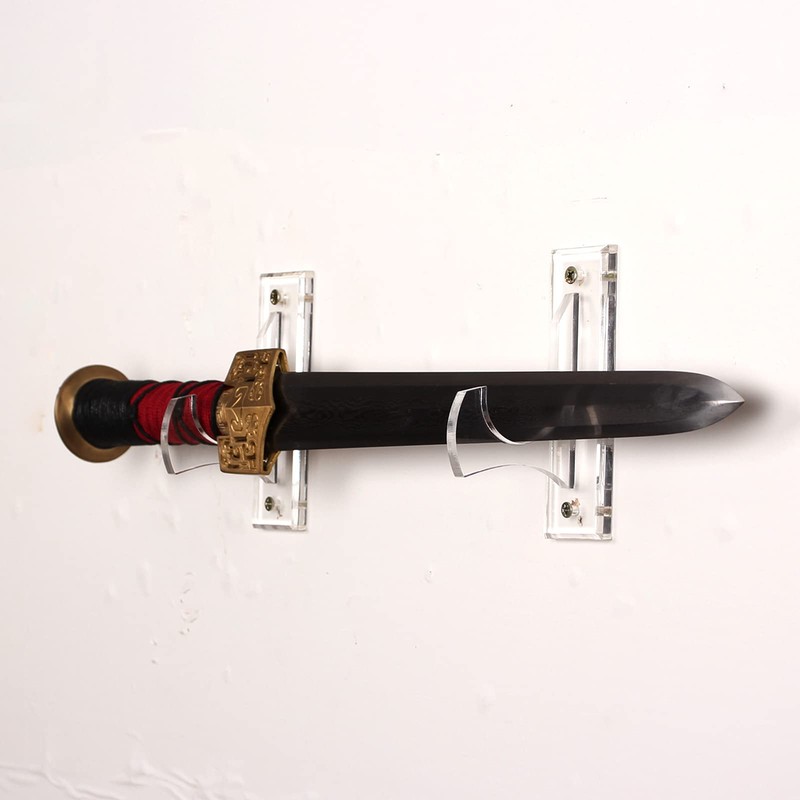 WANLIAN Sword Wall Mount Acrylic Wall Mounted Hook Samurai Sword