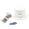 Camco 40033 White Replace-All Plumbing RV Vent Kit