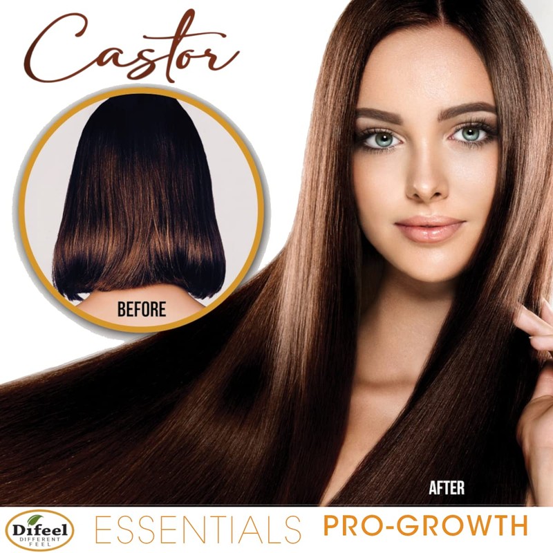 Difeel Essentials Pro-Growth Castor Conditioner 12 oz. - Conditioner with