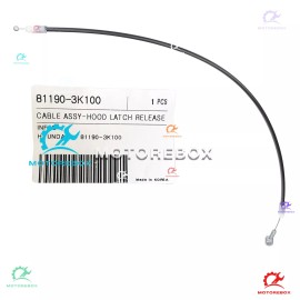 Motorebox Cable Assy Hood Latch Release Front Hyundai 06-10 Sonata 07-11 Azera 811903K100