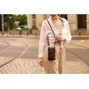 Gusti Estera Leather Shoulder Bag for Men and Women, Vintage