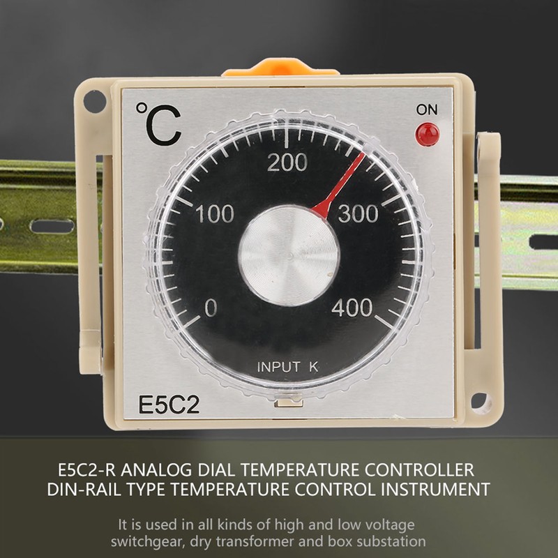E5C2-R Analog Dial Temperature Controller Din rail Type Temperature Control