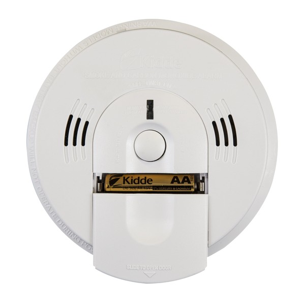 Kidde Intelligent Smoke & Carbon Monoxide Detector, Battery Powered, Combination Smoke & CO Alarm with Voice Alert