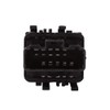 Qiilu 10Pin Window Electric Switch Regulator Double Switch Black Bottom