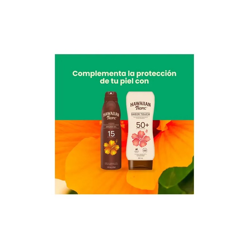 Protector Solar Hawaiian Tropic Sheer Touch FPS 50 Sunscreen SPF