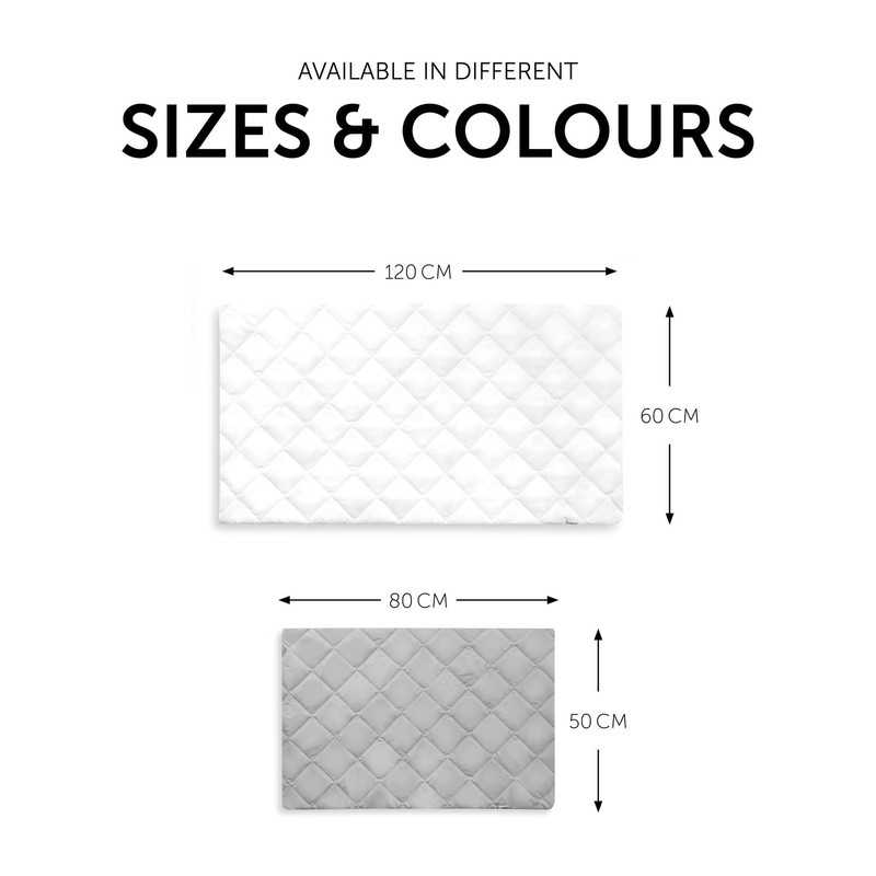 hauck Bed Me, Beige - Travel Cot Sheet 120cm x
