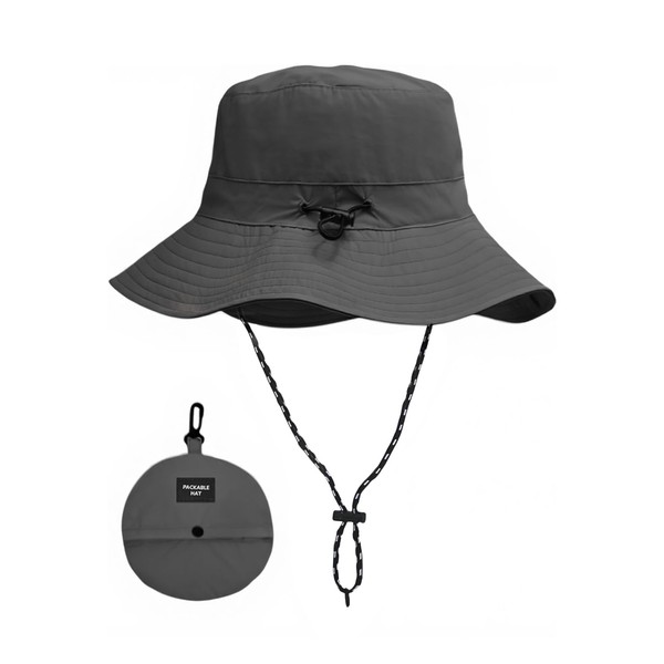 AHRLIC Waterproof Bucket Hat for Men and Women, Foldable Boonie