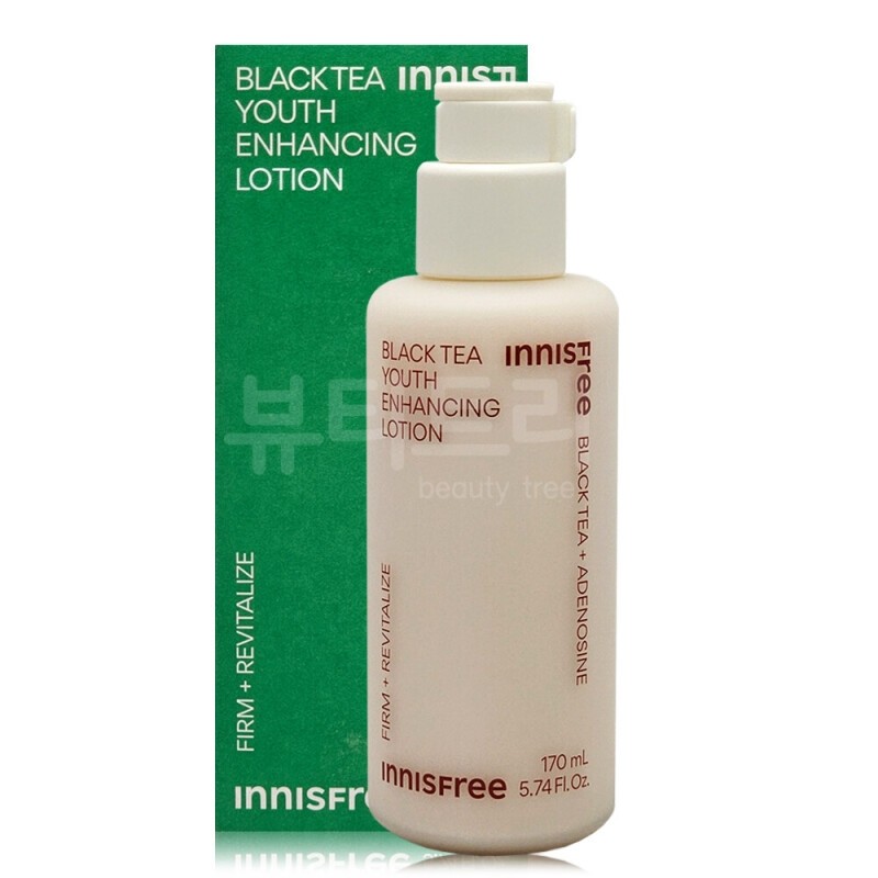 Innisfree Black Tea Youth Enhancing Lotion 170ml / 이니스프리 블랙티