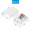 STEREN Phone Jack Wall Plate - Jack Box - White