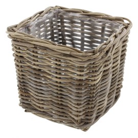 FRANK FLECHTWAREN Large Rattan Planter