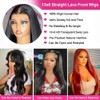 20 Inch 13X6 HD Transparent Lace Front Wig Human Hair