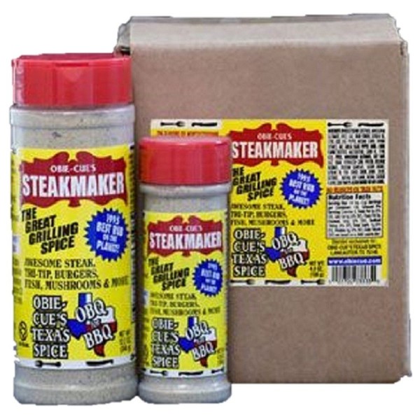 Obie-Cue's Steakmaker - The Great Grilling Spice (12.2 oz)