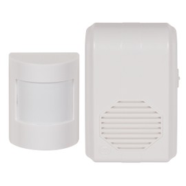 Safety Technology International, Inc. STI-3610 Wireless Motion-Activated Chime with Receiver 500' Range, Selectable Detection Zone 20' - 42'