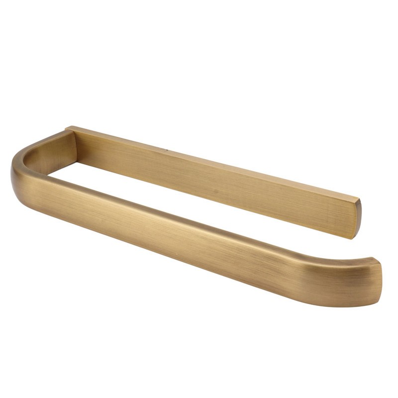 Wall Mounted Towel Rack Stainless Steel Retro Style Space Saving