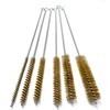 Preamer 6pcs Brass Tube Pipe Cleaners Brush Set , Multi-Functional