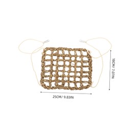 Ipetboom Reptile Pet Hanging Bed Wear-Resistant Mesh Hammock for Lizards Pets Encourages Exercise Easy to Hang Clean Climbing Toy for Active Reptiles