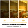 COB LED Strip 5 m, Warm White with RF Remote