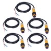 5 Pcs Infrared Photoelectric Switch NPN Normally Closed 5 To