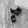 ECSiNG 2 Piece Motorcycle Crash Bar Light Holder for 18-32mm