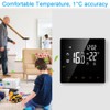 Kavolet Digital Thermostat 16A for Electric Heating, Room Thermostat Smart