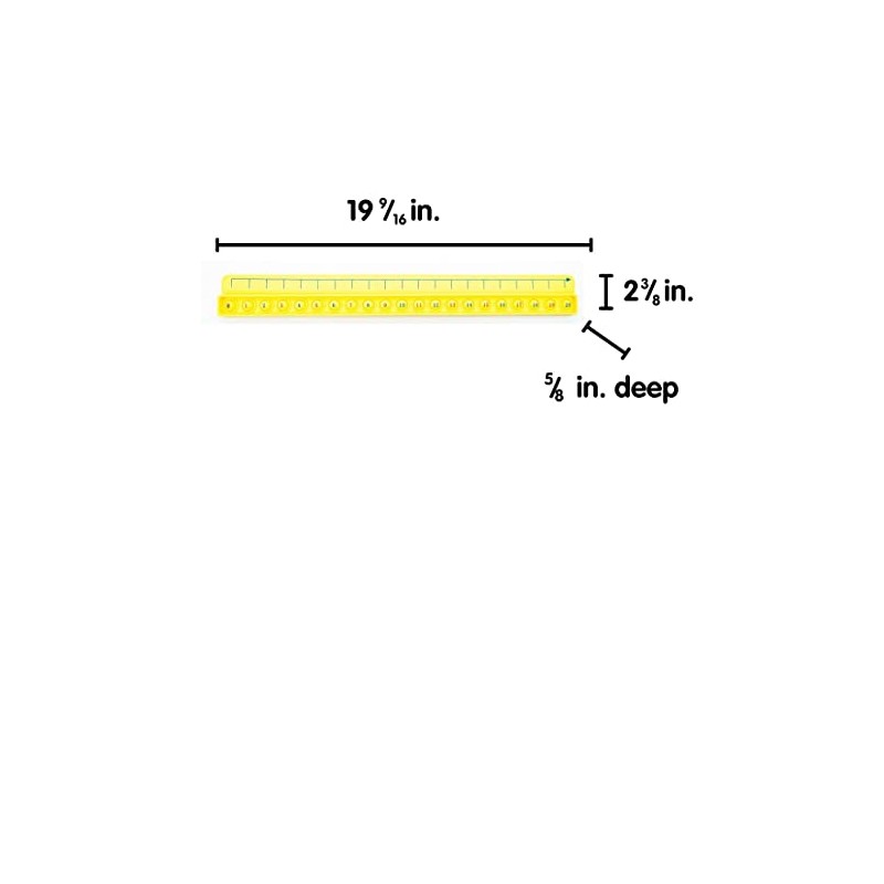Number Line Pop It Board