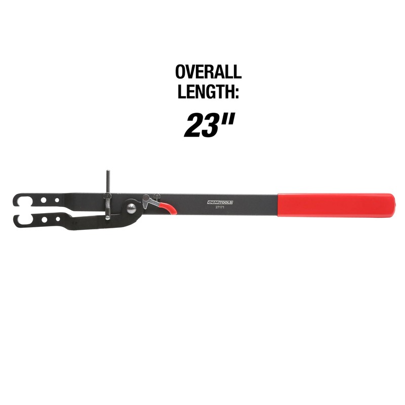 OEMTOOLS 27171 Adjustable Fan Clutch Holding Tool, Pulley Holder for