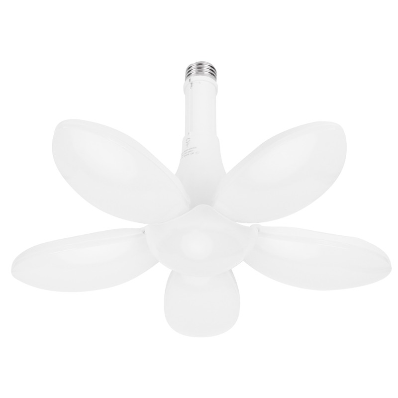 5 Leaf Garage Light LED Deformable Lamp 80W E26 Ceiling