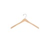 SSWBasics 17 inch Natural Wood All Purpose Suit Hangers- Case