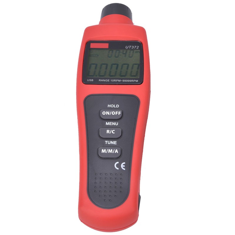 UNI T UT371/UT372 Handheld Non Contact Digital Display Tachometer Rotation