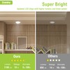 DAMINY 12 Pack 6 Inch LED Recessed Lighting with Junction