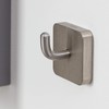 Tiger Onu, Towel hook large, Brushed stainless steel, 38x48x48mm