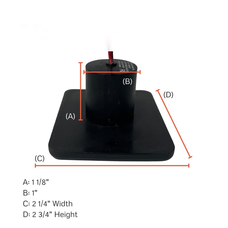 MOGGED RV Dual-Port USB Charging Outlet 5V Black Trailer Camper