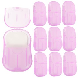 Kisangel Portable Travel Soap Sheets Compact Hand Washing Soap Slices for Outdoor Use Safe Reliable for All Skin Types for Camping and Travel Toiletry Products