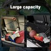 Cargo Storage Net for SUV, Universal Adjustable Trunk Organizer, Double-Layer