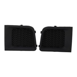 Aramox - 2 Rejillas de Parachoques Delantero, Parachoques Delantero Izquierdo y Derecho, Cubierta de Bisel de Inserción de Rejilla Inferior Compatible con Renegade 2015‑2017