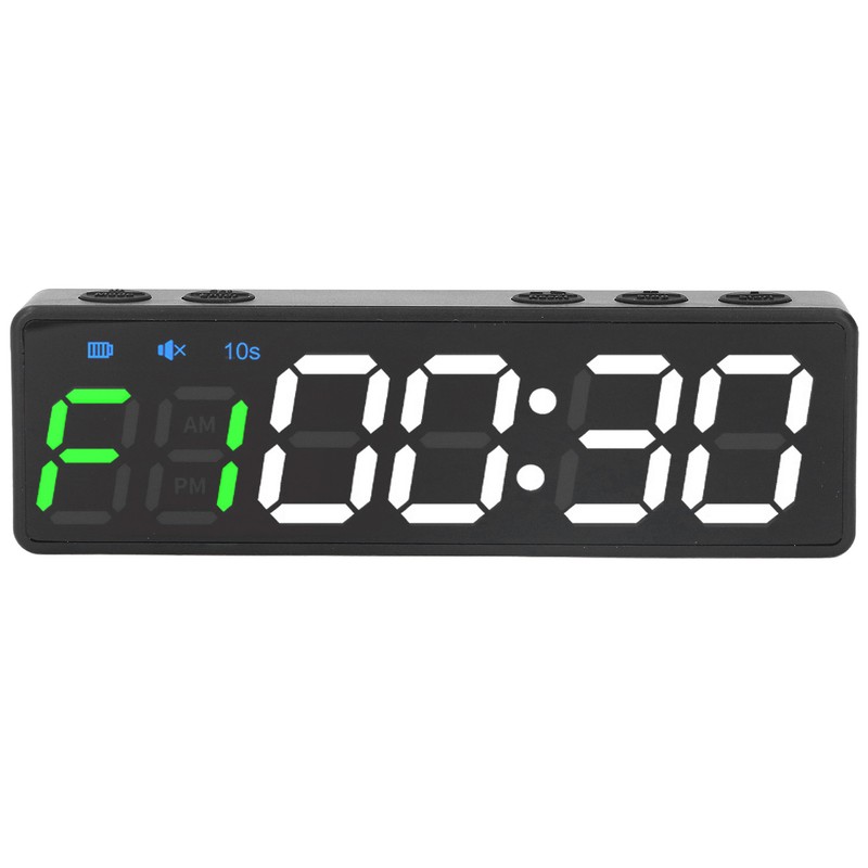 Gym Timer Portable Workout Interval Timer Fitness Clock Large Digital