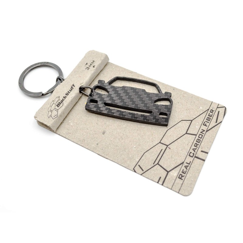 BlackStuff Carbon Fibre Keyring Compatible with Corvette C6 Z06 2005-2013