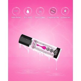 LOVENSE Gel Lubricante a Base de AguaUniversal para uso anal y con juguetes de siliconaHipoalergnico, sin sabor ni olor, fcil de limpiar              