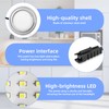 2pcs Range Hood Light Bulbs, 6500k Led Appliance Bulb 2.68in