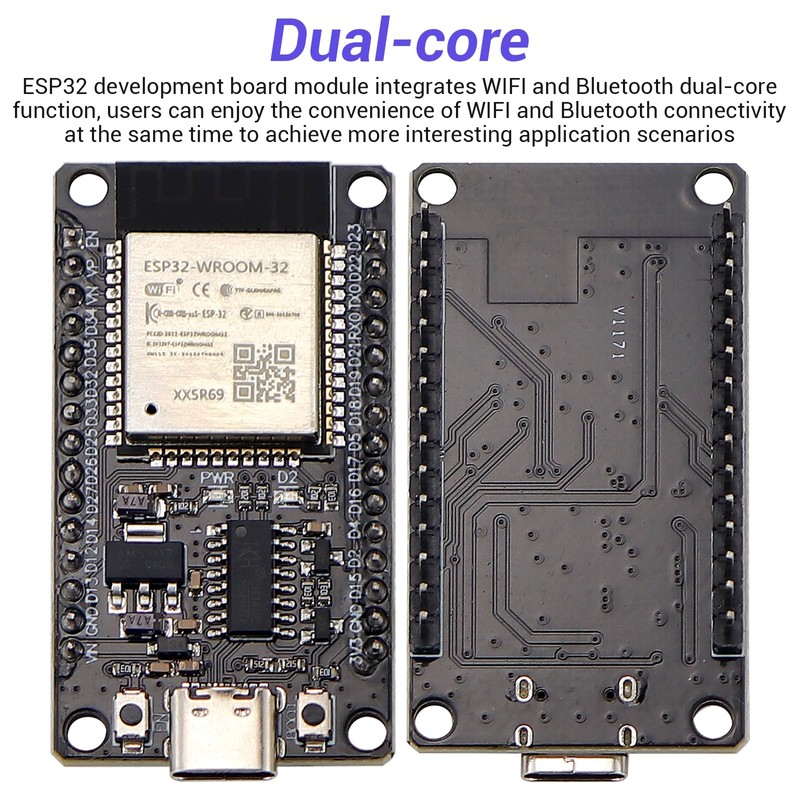UPIQNG ESP32 Development Board Dual Core Development Module Board Dual