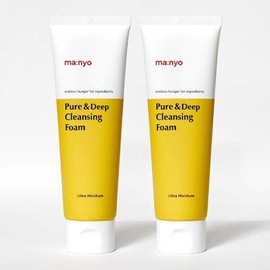 Manyo Factory Pure & Deep Cleansing Foam 120ml +120ml / 마녀공장 퓨어 앤 딥 클렌징폼 120ml +120ml